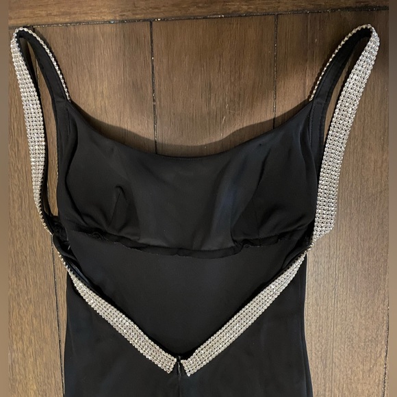 Lillie Rubin Vintage Maxi Evening Gown Rhinestone Collection - Picture 5 of 9